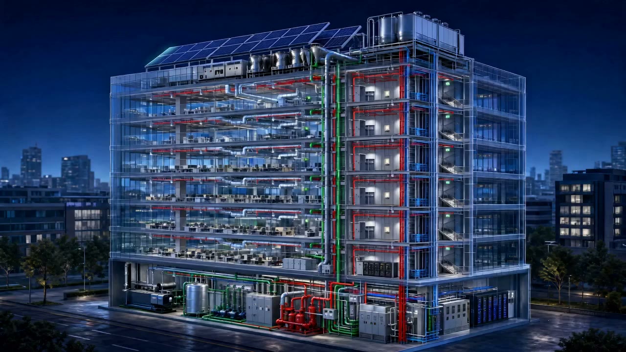 Cool Plus intelligent building